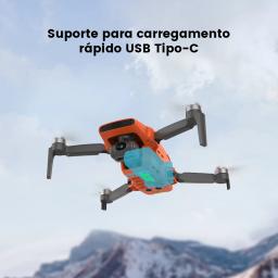Câmera FIMI MINI 3 Drone 4K profissional 60fps com sensor 48MP 245g Leve Sem Registro |Alcance 9km | Vídeo noturno AI | Gimbal mecânico de 3 eixos Resistência a ventos fortes Bateria com carregamento rápido USB Type C - Image 6