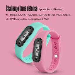 Smart Digital Relógio de Pulso, Pedômetro LCD, Corrida, Caminhada, Calorie Counter, Esportes, Pulseira Display, Fitness Gauge, Step Tracker, Novo - Image 2