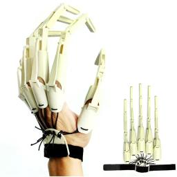Luvas flexíveis e flexíveis para crianças e adultos, acessórios garra fantasma, modelo de mão, fantasia de festa, engraçado, complicado, 1 par, 1 par - Image 4