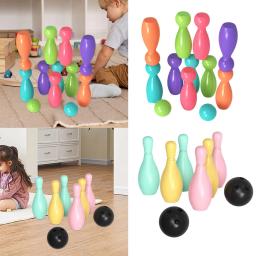 Conjunto de boliche infantil para família, jogo de boliche para lembrancinhas de festa no gramado, jardim - Image 1