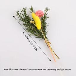 Mini Buquês De Flores Secas Com Caixa De Presente, Vela, Acessórios, Dedos, Pequenos, Presentes De Natal - Image 4
