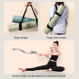 Alça de etiqueta de couro multifuncional para tapete de ioga – Alça elástica para ioga e pilates, perfeita para fitness e treinamento - Image 5