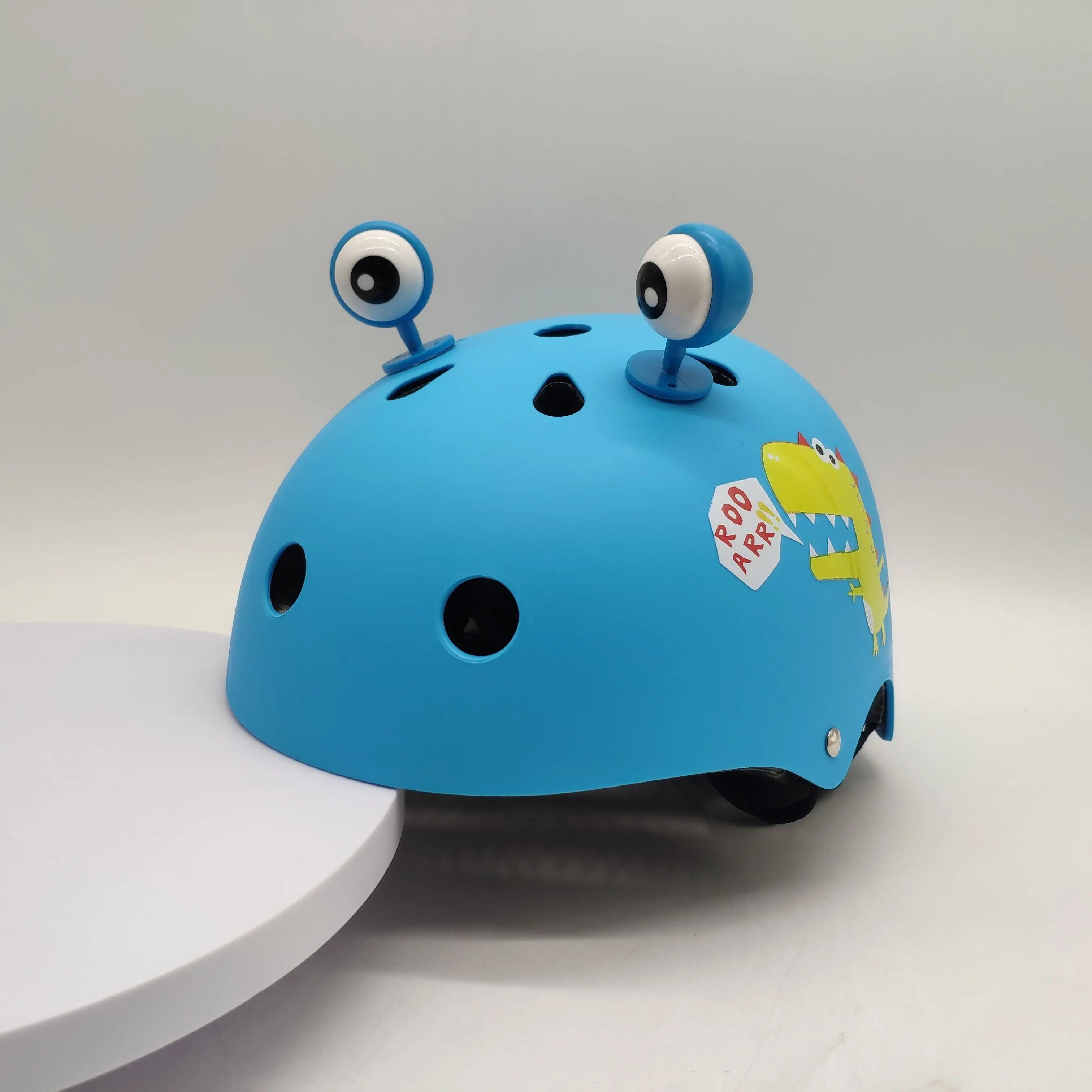Capacete de bicicleta à prova de choque de segurança para crianças, ajustável, protetor, esportes ao ar livre, equitação, patinação, crianças, fofo, equitação - Image 1