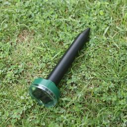 Vibrador Elétrico Repelente De Ultrassom, Bateria Solar Powered, Poderosos Jardins Ao Ar Livre, Mole Snake Mouse Pest - Image 4