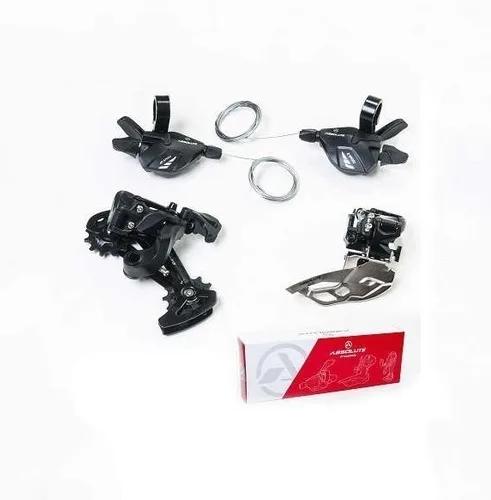 Kit de Transmissão Absolute 20V com Alavanca e Passador 2x10V para Câmbios de Bicicleta