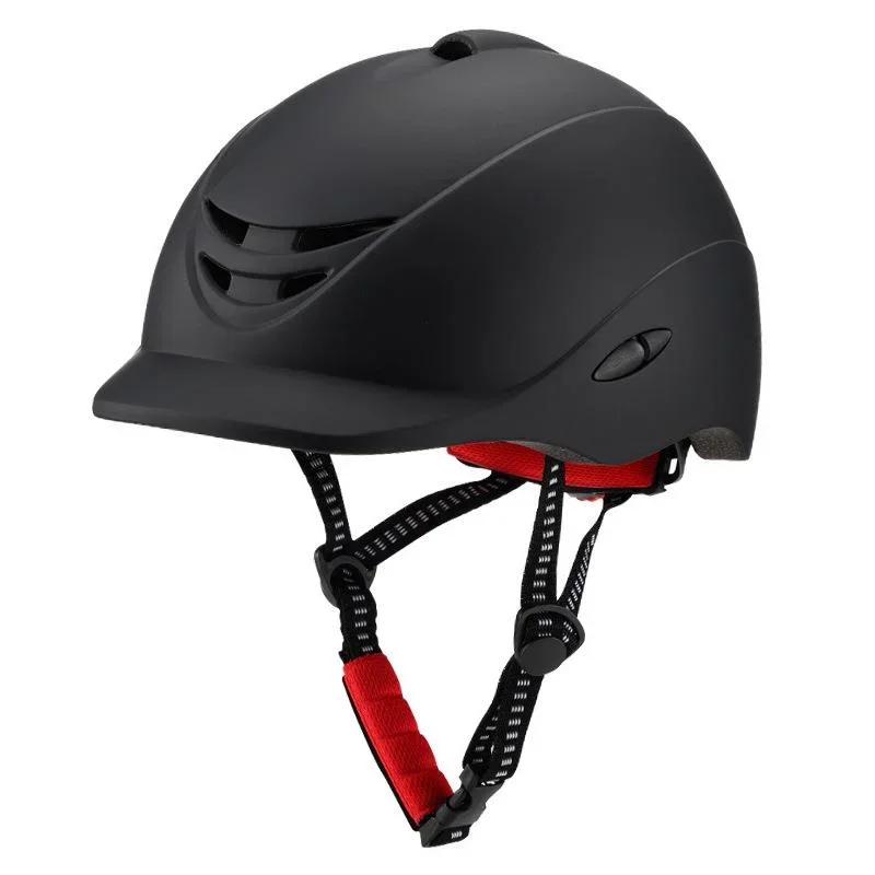 Capacete equestre chapéu de equitação ajustável super leve equipamento equestre esportes ao ar livre 52-62 - Image 1