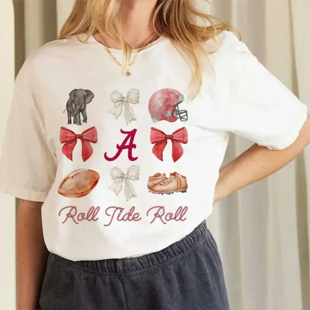 Camiseta Estampada Estética Feminina para Futebol - Tops Casuais e Modernos para o Verão
