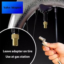 Conversor de válvula de bronze para bicicleta, tampa adaptadora de válvula presta para schrader para pneu de bicicleta, tampa contra poeira, conector de bomba, tubo de pneu, bico de ar - Image 5