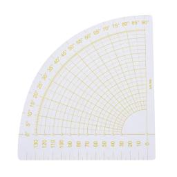 Setor acrílico transparente retalhos régua de corte de medição, ferramentas de desenho diy costura e estofamento - Image 2