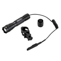 Lanterna tática com zoom de 12w, poderosa, para viagem ao ar livre, caça, acampamento, pesca, caminhadas, interruptor remoto, luz de alta potência - Image 3