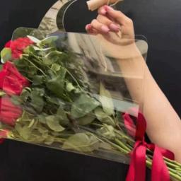 367a sacos embrulho presente acrílico com alças, sacolas reutilizáveis ​​para despedida solteira, dama honra, - Image 5