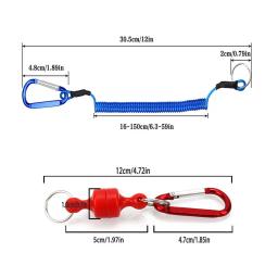 Pesca magnética Anti-Loss Rope, ferramentas de pesca carpa, acessórios ao ar livre, Quick-Release, fivela portátil seguro - Image 5