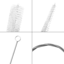 652d 3 peças escova limpeza tubo flexível trompete bocal escova válvulas escova conjunto limpeza instrumento musical - Image 2