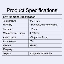 Animal Apneia Sensor Monitor, Visível Display, Pet Apneia Alarme, Anestesia Respiração Monitor, Equipamento Clínica Veterinária, 1 Pc - Image 6
