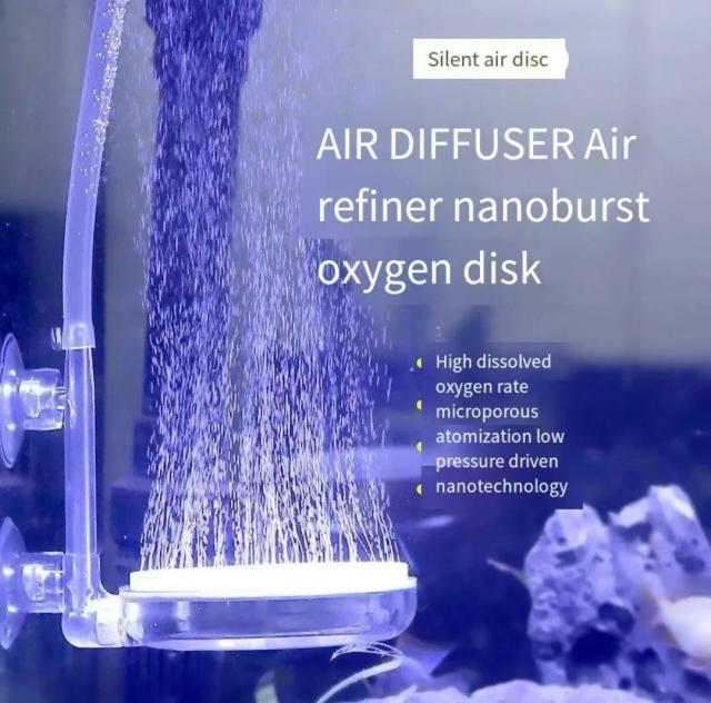 Refinador e Difusor de CO2 para Aquários com Placa de Oxigênio Nano e Acessórios Silenciosos para Tanques de Peixes