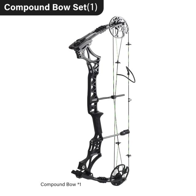 M129 arco composto e flecha conjunto desenhar peso 30-70lbs ajustável ao ar livre caça tiro com arco equipamentos esportivos