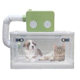 Automático Pet Cabelo Secador Caixa, Ultra Silencioso Cão Cabelo Secador, Controle De Temperatura, 360 Graus De Secagem Capacidade, Cat Grooming Quarto - Image 5