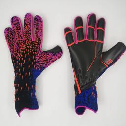 Luvas de goleiro de futebol criança homem forte aderência futebol látex engrossado proteção crianças adulto luvas de goleiro esportes - Image 5