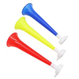 Plástico trompete cheer chifres para crianças, acessórios cheerleading, para fãs de futebol, 1pc - Image 5