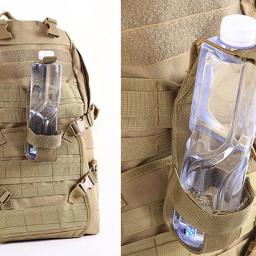 Bolsa de garrafa de água portátil para Molle, Mochila, Esportes ao ar livre, Viagem, Caminhadas, Caça, Suporte, Chaleira Bolsa - Image 4