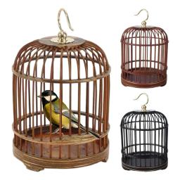 Gaiola de pássaro esculpida em madeira para animais, Grilo pequeno, Cesta De Armazenamento De Insetos, Recipiente De Alimentação De Gafanhoto, Pet Home - Image 1