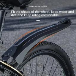 Guarda-lamas dianteiro e traseiro para bicicleta, protetor de liberação rápida, pára-lamas para mountain bike, guarda rodas, MTB, 26-29 Polegada - Image 5