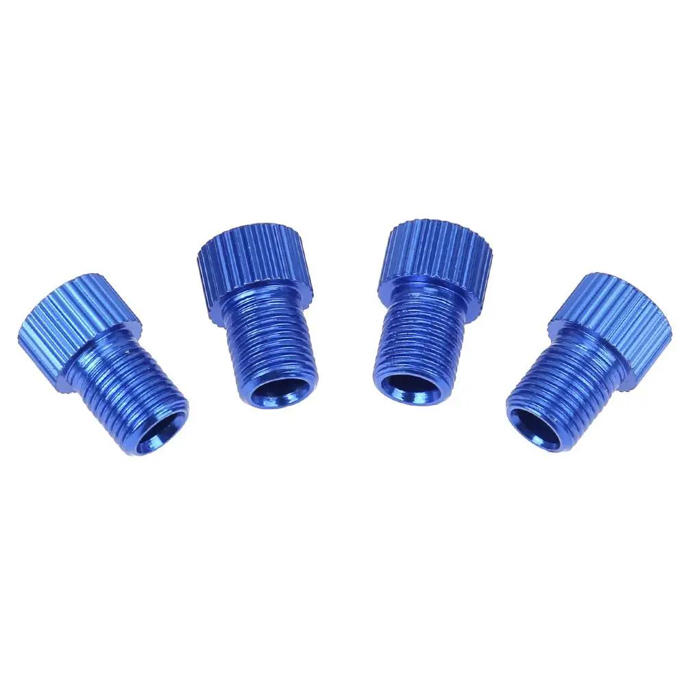 4-40 pces liga presta pneu válvula adaptador bicicleta de estrada adaptador francês válvula de ar converter para eua válvula bomba ferramenta acessório freeshipping - Image 1