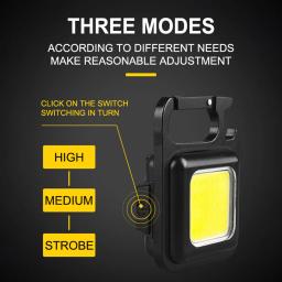 Lanterna multifunções bolso, trabalho luz, Outdoor Camping lâmpadas, pesca e escalada lanterna, luz LED - Image 3