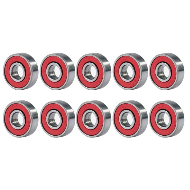 Rolamentos 608RS ABEC-9 Aço Carbono para Patins e Scooters - 10 Peças