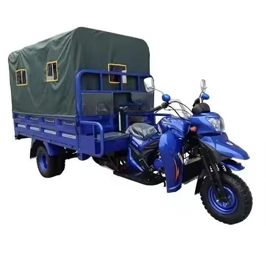Triciclo de Carga e Passageiros a Gasolina - Potência 800W+