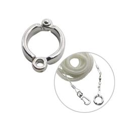 Pássaro pé corrente papagaio anti-voando corda de tração pássaro pés pulseira liga pé anel pet pássaro voando viagem treinamento trela - Image 6