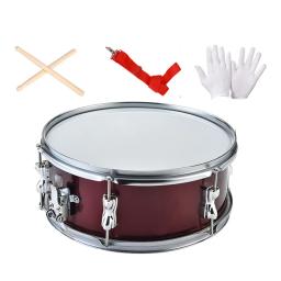 Snare tambor com tom duplo para iniciantes e crianças, instrumento de percussão, bateria musical, 13 in - Image 2
