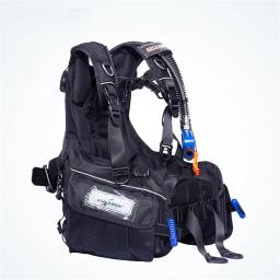 Compensador de flutuabilidade do mergulho autônomo, colete ajustável BCD Wetsuit, peso de liberação rápida, bolso integrado para pesca submarina - Image 3
