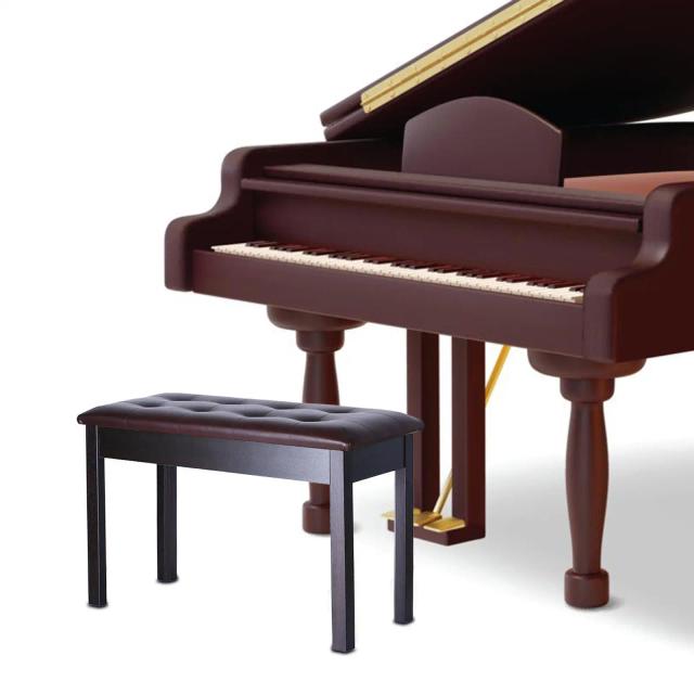 Banco acolchoado para piano eletrônico com assento resistente e durável para músicos