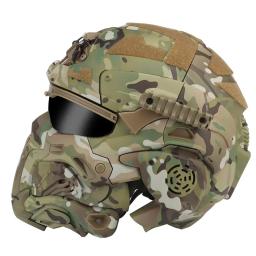 Erqygra capacete tático assalto airsoft acessórios paintball caça esporte ao ar livre equipamentos de segurança treinamento tiro protetor - Image 6