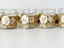 Vela personalizada com caixa, favores para convidados, favores do casamento, favores de festa, Ca, 10 pcs - Image 3