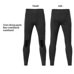 Calça de mergulho em neoprene masculina, calça anti-frio para mergulho, roupa de banho, 3mm, surf ao ar livre, natação, manter quente - Image 2