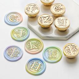 Cera de selagem para Stamp Head Letter, Retro Seal Kit, Nail Silicone Stamps, Logo para Scrapbooking, Surgut Print Set, Casamento Artesanato, Sabonetes - Image 4