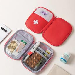 Portátil Medicina Bag, Kit de Primeiros Socorros, Kits de Emergência Médica, Organizador, Ao Ar Livre, Doméstico, Armazenamento Pílula, Viagem, Bonito - Image 2