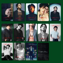 Kpop Photocard Holographic Laser Photo Print, Cartão Postal para Fãs, Presentes Acessórios, Merch, 13pcs por lote - Image 1