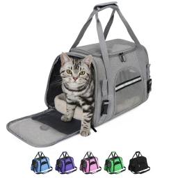 Transportadora respirável para transporte de animais, mochila dobrável, caixa do cão, saco do gato, carro, filhote, suprimentos de viagem, acessórios de saída - Image 3