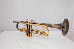 JM-Brass Standard Bb Trumpet Set para estudante, iniciante com estojo rígido, luvas, bocal de 7 C - Image 5
