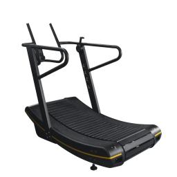 Esteira curva comercial com controle magnético, resistência ajustável Fitness, Powerless e comercial - Image 5
