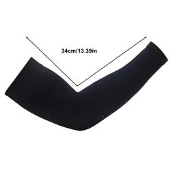 Braço esportivo manga de compressão, proteção uv, para ciclismo, basquete, corrida, vôlei, verão, 1 pares - Image 5