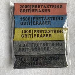 1PCS Guitarra Fret Polimento Borrachas Abraisive Borracha para Fret Wire 180 & amp 400 & amp 1000 & amp 2000 Grit para Guitarra Manter Ferramenta - Image 1