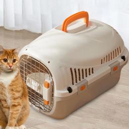 Respirável dura face Pet Carrier, Viagem Carring Bag, caixa de transporte, canil para gato, cães pequenos e médios, Pet Shop - Image 2