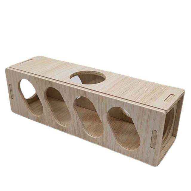 Casa Túnel para Animais Pequenos: Acessórios Artesanais para Hamsters e Esquilos