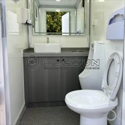 Reboque luxuoso do toalete para eventos esportivos, reboque móvel do toalete, reboque portátil do banheiro, luxo Top-Rated - Image 3