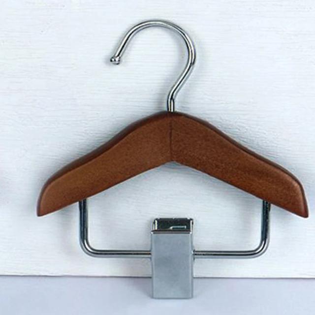 Cabide de Madeira para Animais: Prático Mini Cabide para Secagem de Gatos e Cachorros