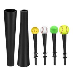 Treinador De Batedeiras De Beisebol Com Exibição, Cobertor De Borracha, Acessórios De Softball, Suporte De Treinamento Durável Prático, Equipamento De Treinamento De Auxílio - Image 1